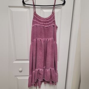 Altar'd State Tiered Spaghetti Strap Dress